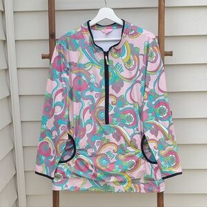 Lilly Pulitzer 1/2 Zip Trista Pullover Size XL